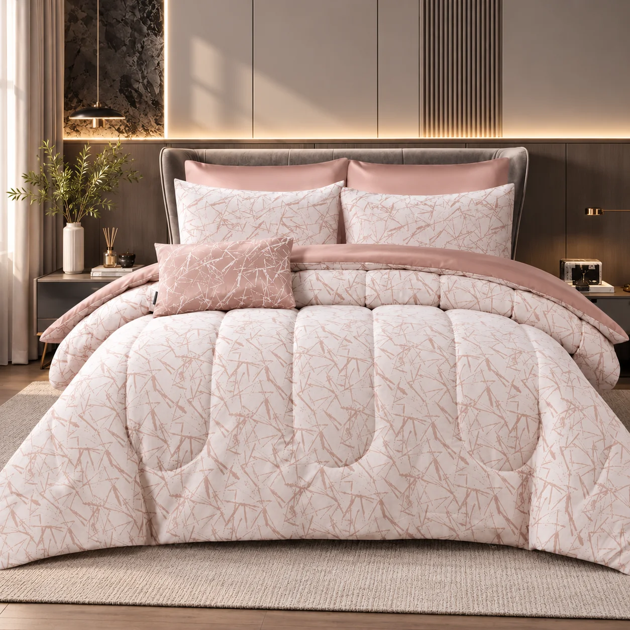 Enzia Comforter Set
