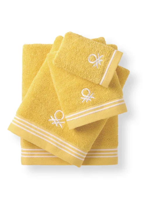 Benetton Bath towel- Yellow