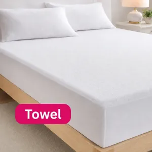 Towel-Face Mattress Protector