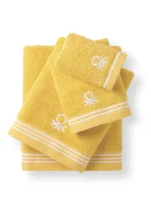 Benetton Bath towel- Yellow